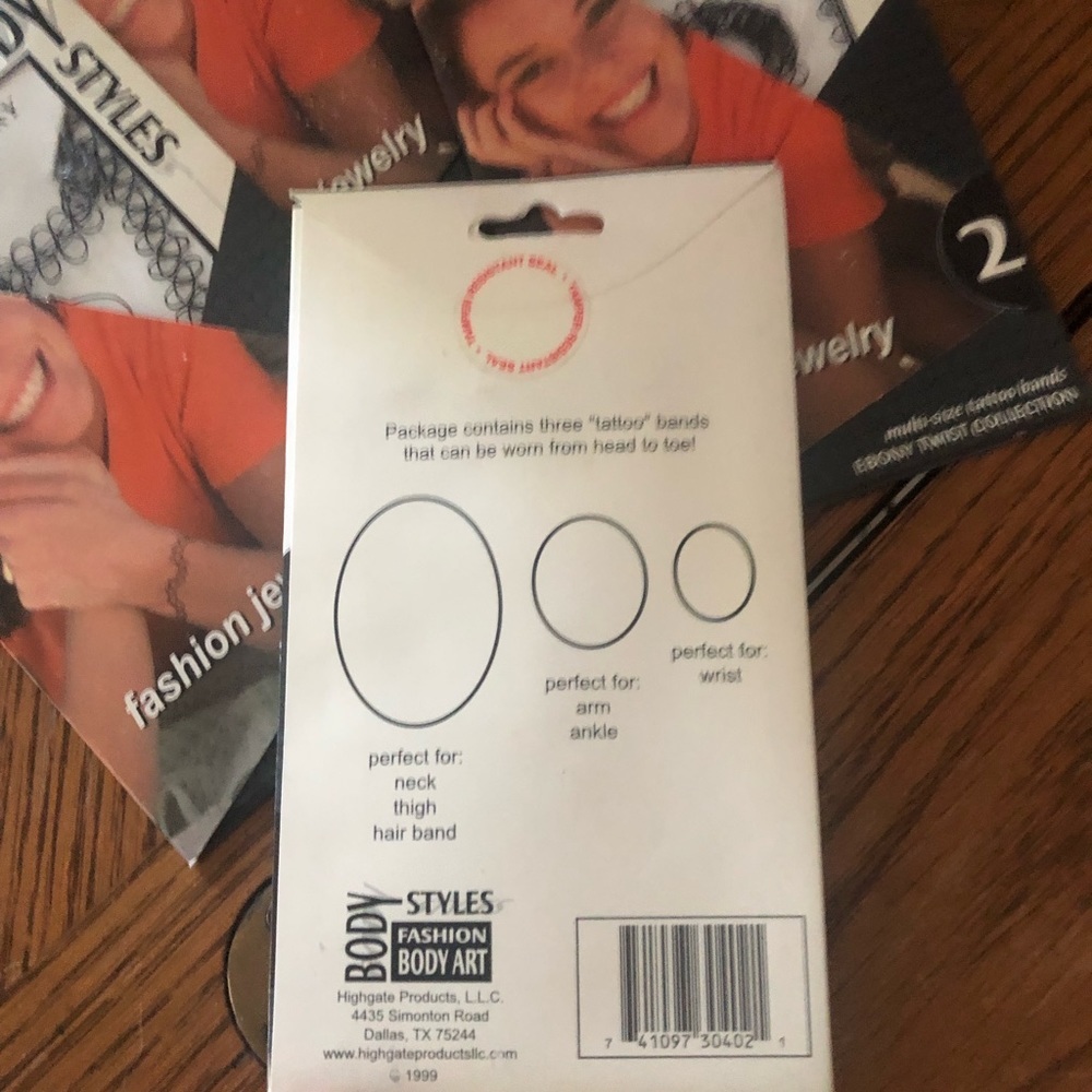Tattoo Body Art Jewelry Bands FOR SALE - Picture 4 of 4